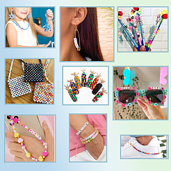 DIY Plastic & Acrylic Beads Making Kits&nbsp;DIY-GA0002-94B
