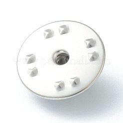 Non-Tarnish 304 Stainless Steel Butterfly Clutches Pin Backs&nbsp;STAS-H149-36P