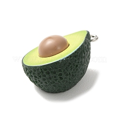 Fruit Opaque Resin Imitation Food Pendants&nbsp;RE-CBA18E8-01P-02