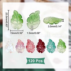 Transparent Glass Pendants&nbsp;GLAA-HY0001-01