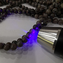 Natural Fluorescent Syenite Rock(Glow under UV Light) Beads Strands&nbsp;G-K340-A05-03