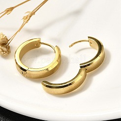 304 Stainless Steel Hoop Earrings for Women&nbsp;EJEW-C096-44G