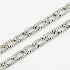 Tarnish Resistant Curb Chain Necklace for Men&nbsp;NJEW-F027-11