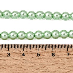 Eco-Friendly Glass Pearl Beads&nbsp;HY-J002-6mm-HX066
