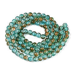 Crackle Glass Beads Strands&nbsp;X-CCG-C002-8mm-06