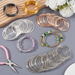 500Pcs 5 Colors Steel Memory Wire&nbsp;FIND-SP0002-10