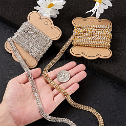 4 Yards 2 Colors Rhinestone Cup Chains&nbsp;FIND-CD0001-17