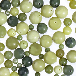 120Pcs 4 Styles Natural Chinese Jade/Southern Jade Beads&nbsp;G-PA0002-14