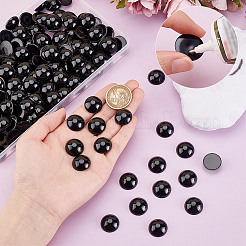 160Pcs Plastic Doll Eyes Cabochons&nbsp;FIND-PH0026-96B