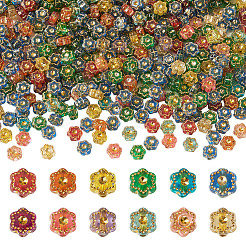 500Pcs Plastic Flower Beads&nbsp;KY-TADJ0001-07A