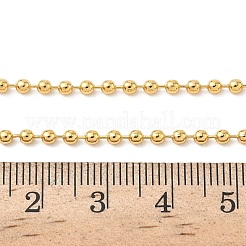 Brass Ball Chain Necklaces for Women&nbsp;NJEW-B148-01A-G