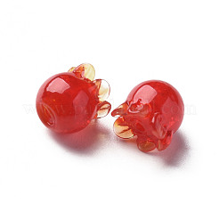 Handmade Bumpy Lampwork Beads&nbsp;LAMP-T017-16A