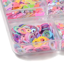 6 Style Ornament Accessories PVC Plastic Paillette/Sequins Beads&nbsp;KY-G024-01