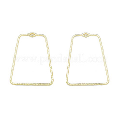 Alloy Open Back Bezel Pendants&nbsp;X-PALLOY-T085-04LG