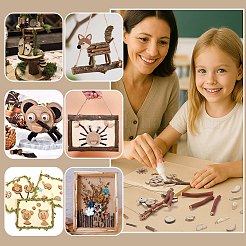 Handmade DIY Wooden Craft Kit&nbsp;DIY-WH0899-813