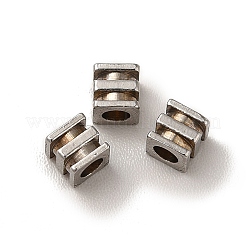 Non-Tarnish 201 Stainless Steel Beads&nbsp;STAS-M089-13P