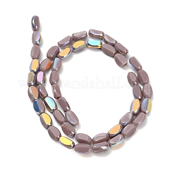 Electroplate Opaque Glass Beads&nbsp;EGLA-H112-06-HR01