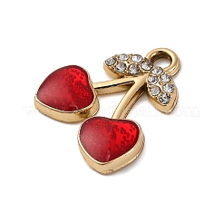 Cherry Alloy Pendants&nbsp;PALLOY-S051-01E-G