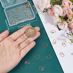 30Pcs Brass Earring Hooks&nbsp;KK-BBC0011-93