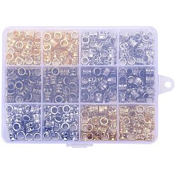 Tibetan Style Alloy Tube Bails&nbsp;TIBE-PH0005-07-NR