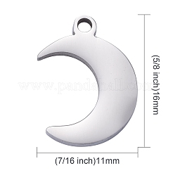 Tarnish Resistant 304 Stainless Steel Pendants&nbsp;STAS-I140-05