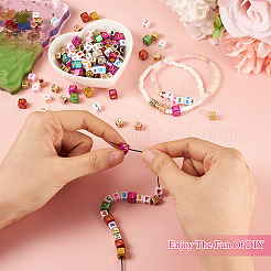 700Pcs 3 Styles Opaque Acrylic Beads&nbsp;OACR-PJ0001-01B