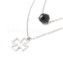 304 Stainless Steel Necklaces&nbsp;NJEW-M189-01P