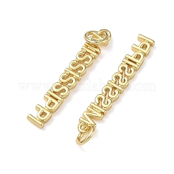 Brass Pendants&nbsp;KK-H256-02G-05
