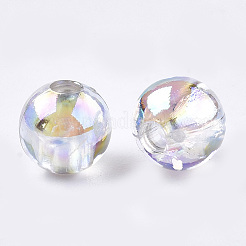 Transparent Plastic Beads&nbsp;X-OACR-S026-6mm-10