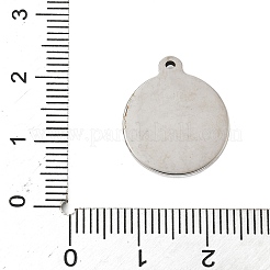 304 Stainless Steel Tibetan Style Pendants&nbsp;STAS-S185-07AS-B
