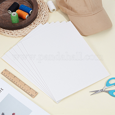 Cap Brim Plastic Board&nbsp;DIY-WH0591-246B-02-1