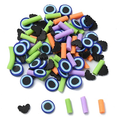 Handmade Polymer Clay Cabochons&nbsp;CLAY-M005-12-1