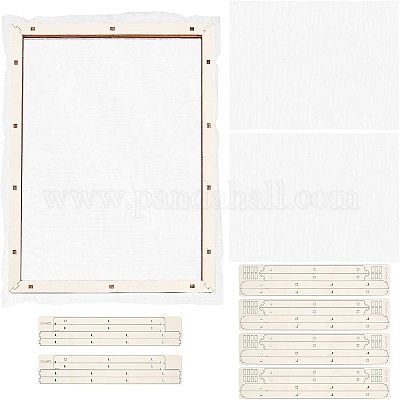 Basswood Assembled Paper Making Frame&nbsp;DIY-WH0001-73D-1