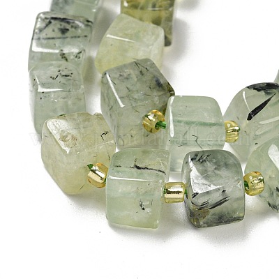 Natural Prehnite Beads Strands&nbsp;G-G053-B12-01C-1