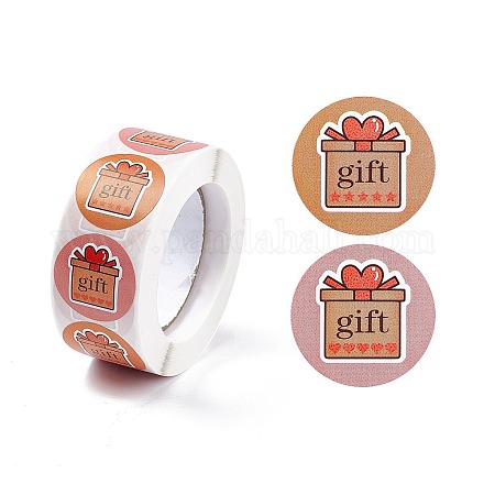 Wholesale 2 Colors Paper Gift Sticker Rolls - Pandahall.com