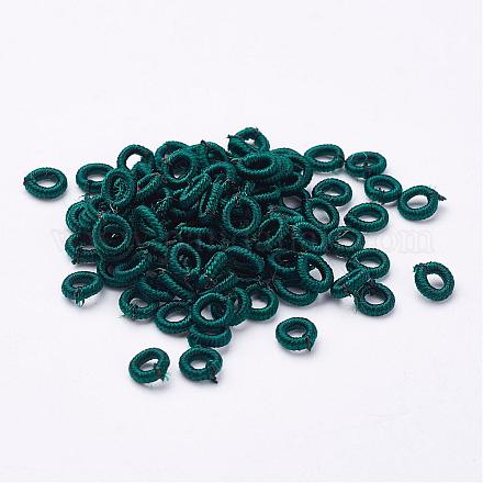 Polyester Weave Beads&nbsp;WOVE-N003-03-1