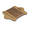 Waxed Nylon Cord, Camel, 0.45mm, about 21.87 yards(20m)/card