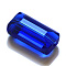 Imitation Austrian Crystal Beads, Grade AAA, Faceted, Rectangle, Blue, 8x14x5.5mm, Hole: 0.9~1mm