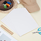 Cap Brim Plastic Board&nbsp;DIY-WH0591-246B-02-4
