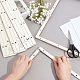 Basswood Assembled Paper Making Frame&nbsp;DIY-WH0001-73D-3