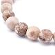 Natural Maifanite/Maifan Stone Bead Stretch Bracelets&nbsp;BJEW-K212-C-044-3