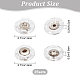 25Pcs Plastic Snap Button&nbsp;BUTT-GF0001-15-2