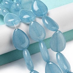 Natural Quartz Imitation Aquamarine Beads Strands&nbsp;G-P528-L09-01