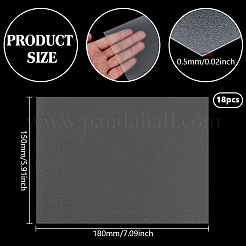PVC Rectangle Multi Purpose 3D Pen Templates for 3D Printing&nbsp;DIY-WH0010-63