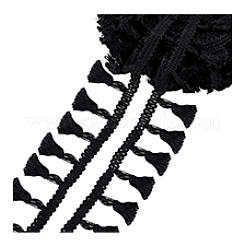 Cotton Fringe Lace Trim Ribbon&nbsp;OCOR-WH0105-008B