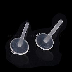 Plastic Stud Earring Findings&nbsp;KY-R011-01