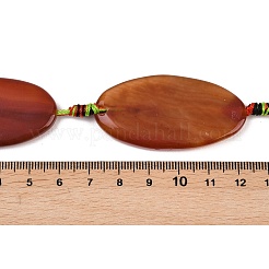Natural Banded Agate Beads Strands&nbsp;G-F825-H01-02A