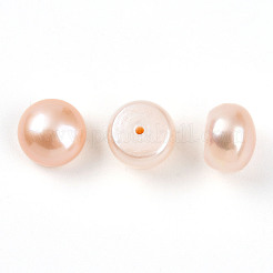 Grade 6A Natural Cultured Freshwater Pearl Beads&nbsp;PEAR-N018-6A-1015B