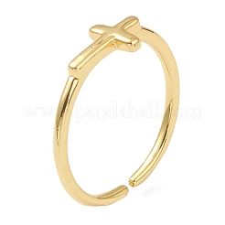 Brass Cuff Rings&nbsp;RJEW-L100-005G
