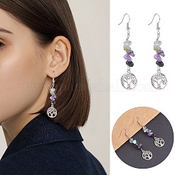 DIY Gemstone Earring Making Kit&nbsp;DIY-SZ0009-49